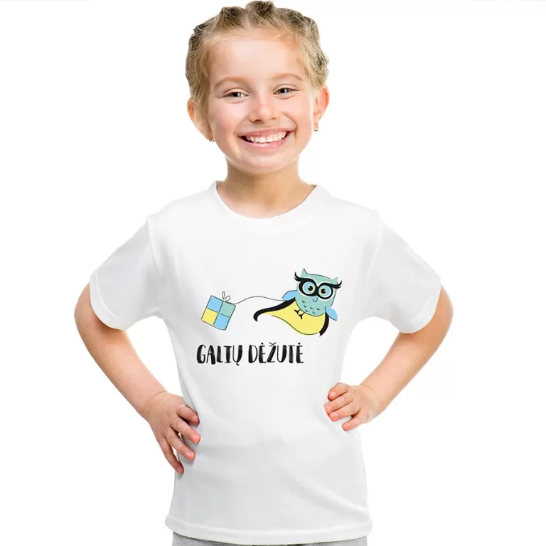 Vaikiški marškinėliai - Galių dėžutė